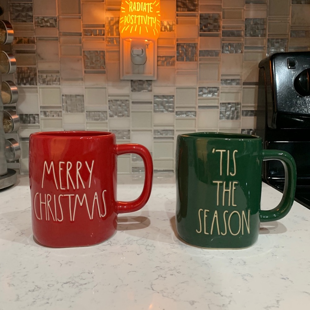 Rae Dunn Christmas Mugs